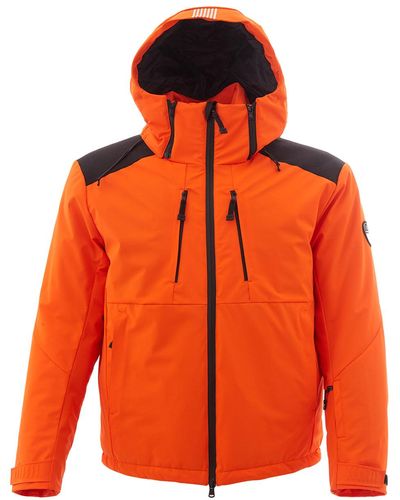 EA7 Radiant Technical Winter Jacket - Orange