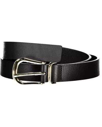 Tommy Hilfiger Leather Belt - Black