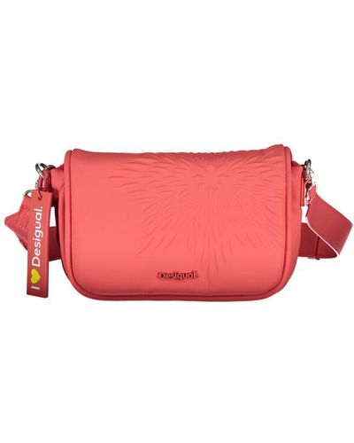 Desigual Polyethylene Handbag - Pink