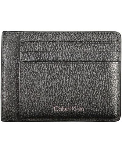Calvin Klein Leather Wallet - Grey