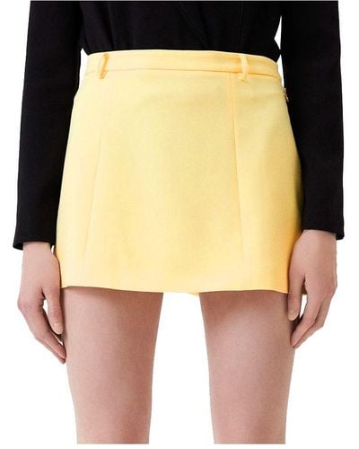 Patrizia Pepe Polyester Skirt - Yellow
