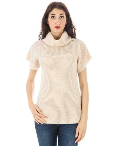 Fred Perry Wool Jumper - Natural