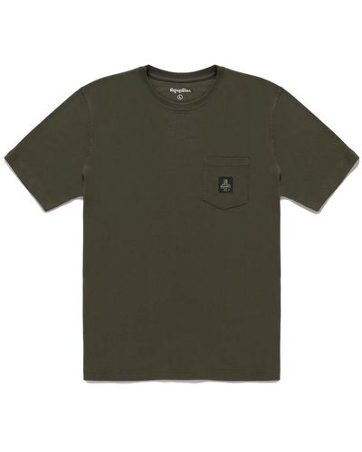 Refrigiwear Army Cotton Tee With Chest Pocket - Green