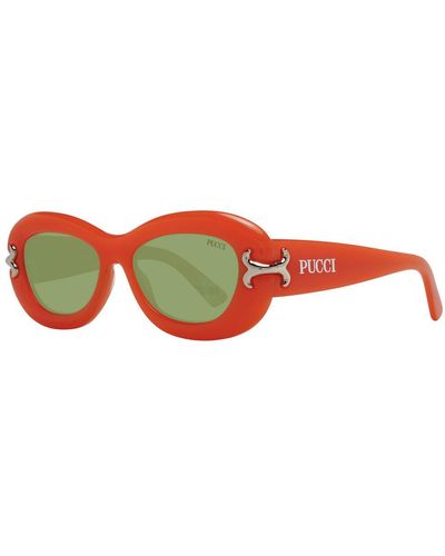 Emilio Pucci Orange Sunglasses - Red