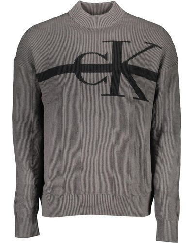 Calvin Klein Cotton Shirt - Gray