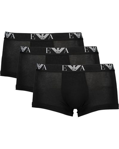 Emporio Armani Cotton Underwear - Black