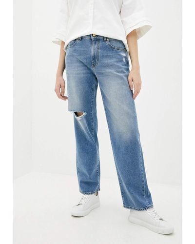 Love Moschino Love Cotton Jeans Amp; Pant - Blue