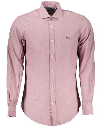 Harmont & Blaine Cotton Shirt - Pink