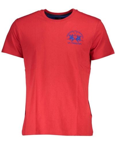 La Martina Cotton T-shirt - Red