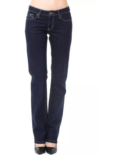 Ungaro Fever Blue Cotton Jeans & Pant