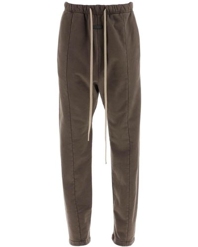 Fear Of God "Brushed Cotton Joggers For - Brown