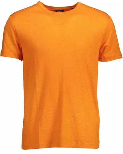 GANT Orange Linen T