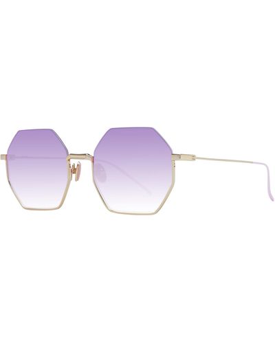 Scotch & Soda Gold Sunglasses - Purple