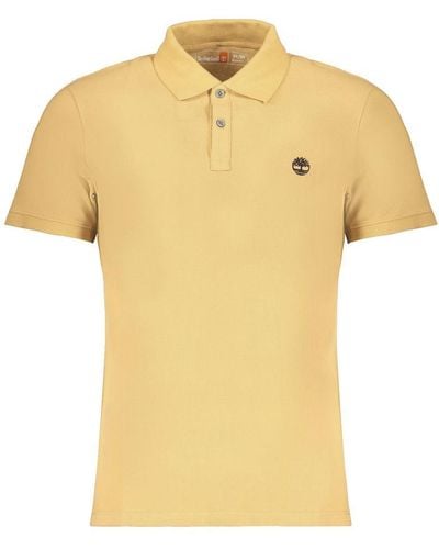 Timberland Cotton Polo Shirt - Yellow