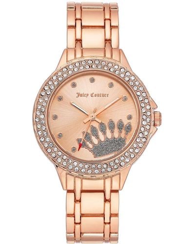 Juicy Couture Rose Gold Watch - Metallic
