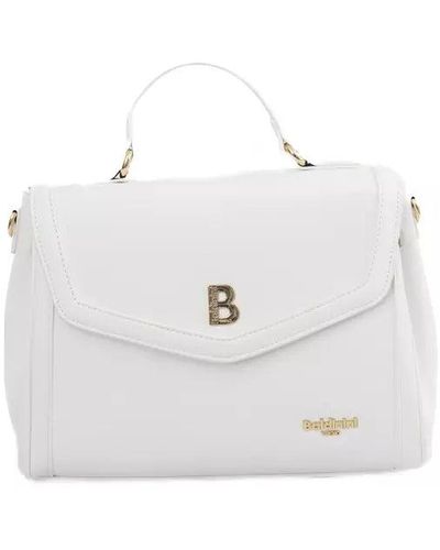 Baldinini White Polyethylene Handbag