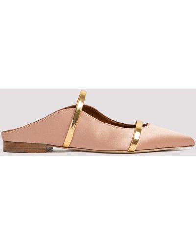 Malone Souliers Cognac And Rose Maureen Flats - Brown