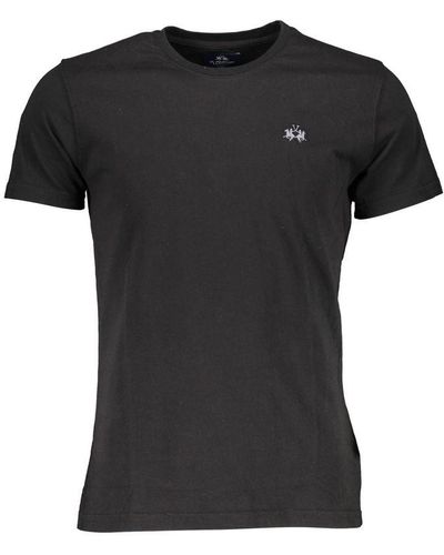 La Martina Cotton T-shirt - Black
