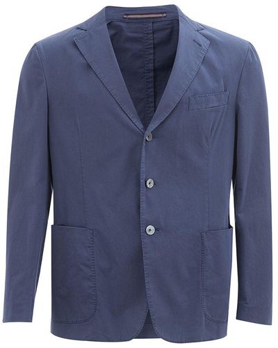 Pal Zileri Cotton Jacket - Blue