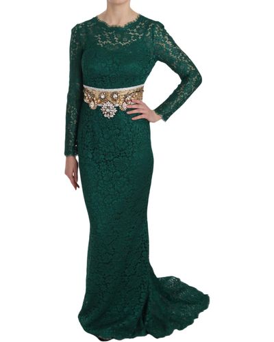 Cristallini Embroidered Column Gown - District 5 Boutique