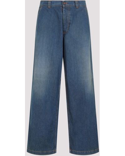 Maison Margiela Mid Blue 5 Pockets Cotton Jeans