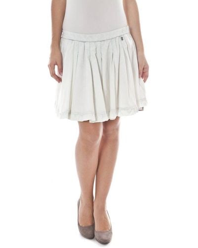 John Galliano Cotton Skirt - White