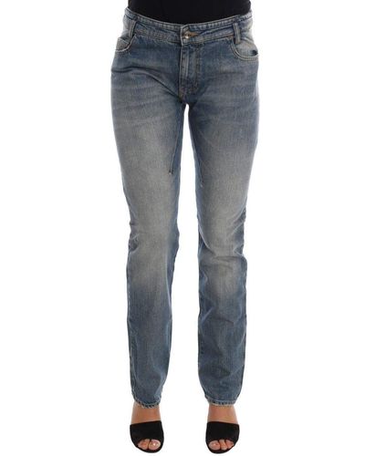 CoSTUME NATIONAL C'n'c Cotton Stretch Jeans - Blue