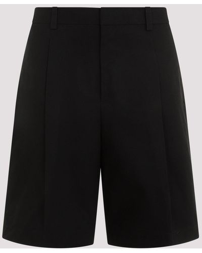 Jil Sander Black Cotton Trouser 105 Shorts