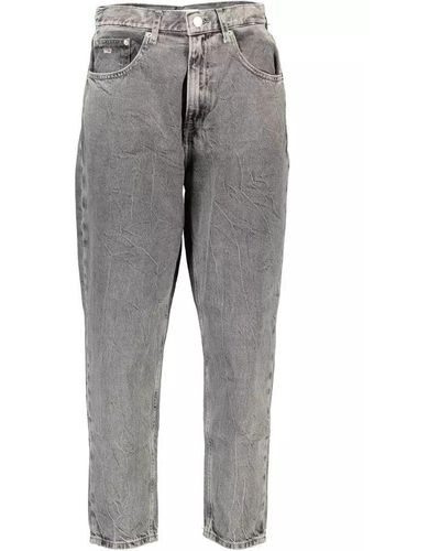 Tommy Hilfiger Cotton Jeans & Pant - Gray