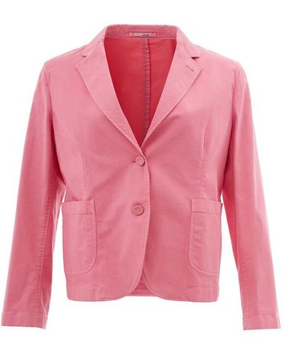 Lardini Cotton Jackets & Coat - Pink