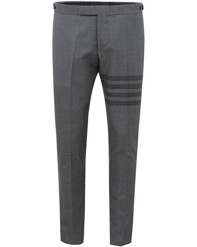 Thom Browne Grey Tailored Trousers