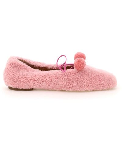 Sleeper Lulu Shearling Slippers - Pink