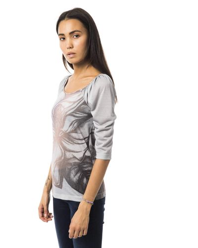 Byblos Grigiofumo Tops & T-shirt - Gray