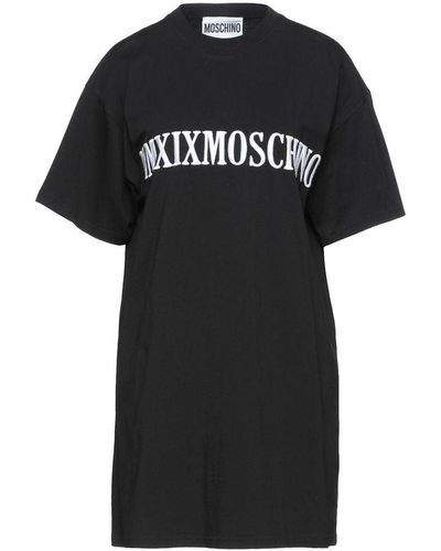 Moschino Black Cotton Dress
