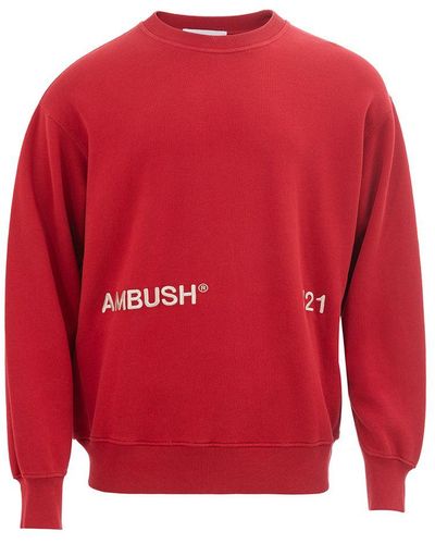 Ambush Cotton Jumper - Red