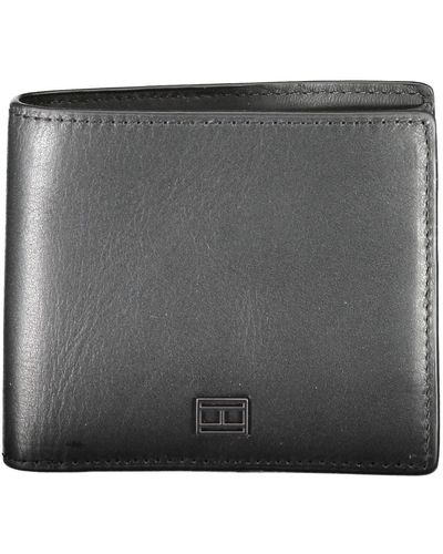 Tommy Hilfiger Leather Wallet - Grey