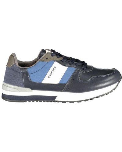 Carrera Contrast Detail Sports Trainers - Blue