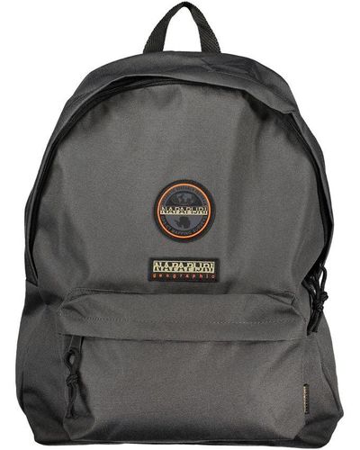 Napapijri Eco-Conscious Adjustable Backpack - Grey
