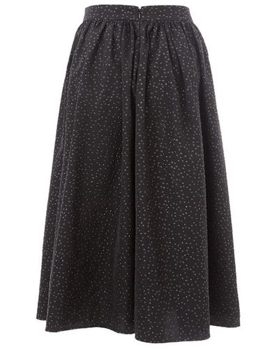 Lardini Polyethylene Skirt - Black