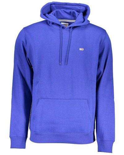 Tommy Hilfiger Classic Hooded Sweatshirt With Logo - Blue