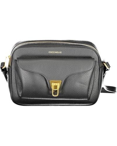 Coccinelle Leather Handbag - Grey