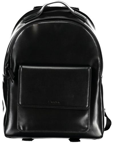 Calvin Klein Elegant Urban Backpack With Laptop Compartment - Black