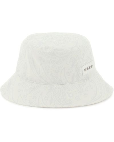 Etro Paisley Bucket Hat - White