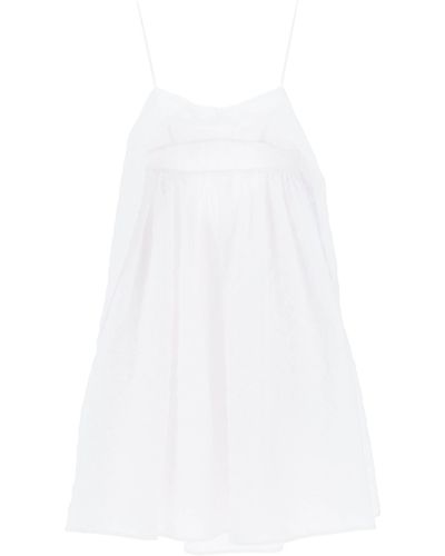 Cecilie Bahnsen 'Susu' Matlasse Dress - White
