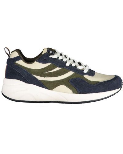 K-Way Sleek Trainers With Contrast Details - Blue