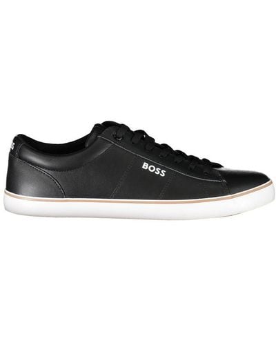 BOSS Black Polyester Sneaker