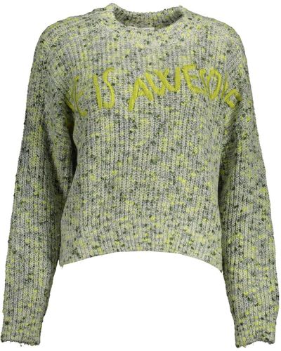 Desigual Polyester Sweater - Green