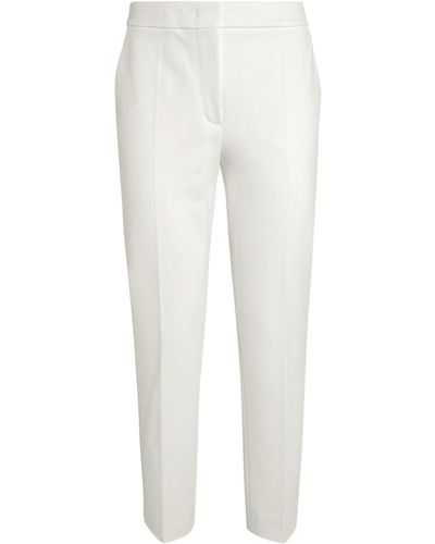 Max Mara Sale Trousers - White