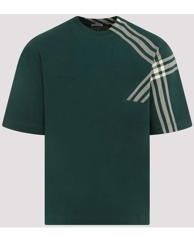 Burberry Green Cotton T