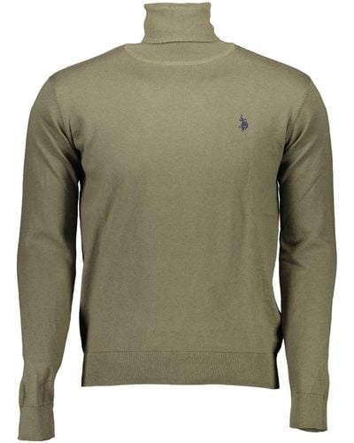 U.S. POLO ASSN. Cotton Sweater - Green